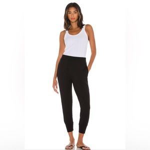 Vitamin A West Pant in Black (Ribbed) (Size: A - 26 waist)